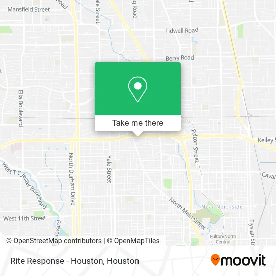 Mapa de Rite Response - Houston