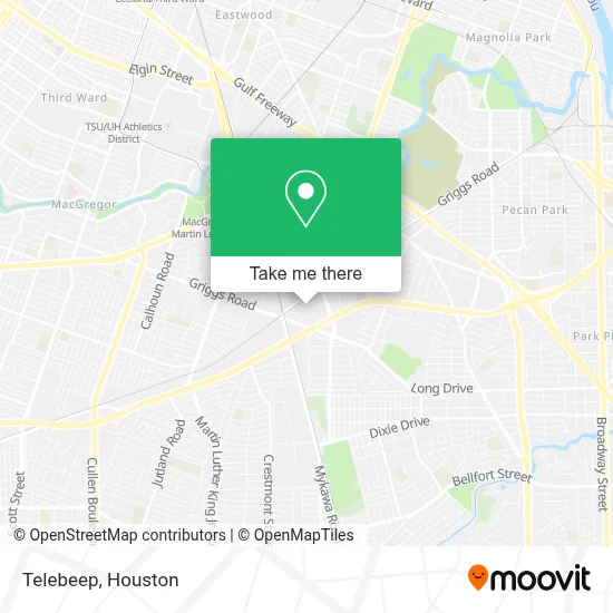 Telebeep map