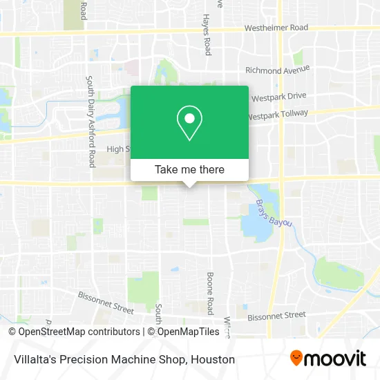 Villalta's Precision Machine Shop map