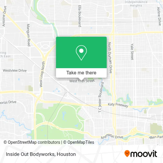 Inside Out Bodyworks map