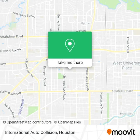 International Auto Collision map