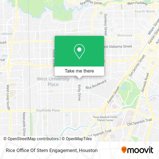 Rice Office Of Stem Engagement map