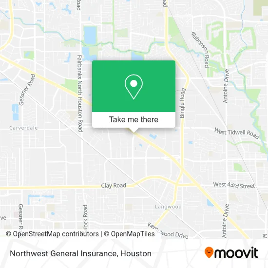 Northwest General Insurance map