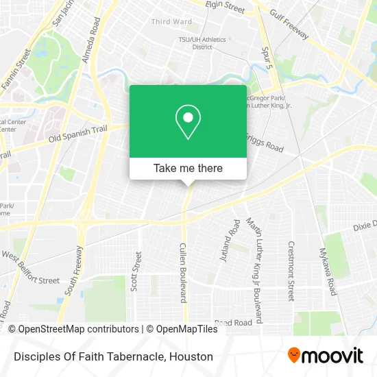 Disciples Of Faith Tabernacle map