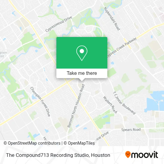 The Compound713 Recording Studio map