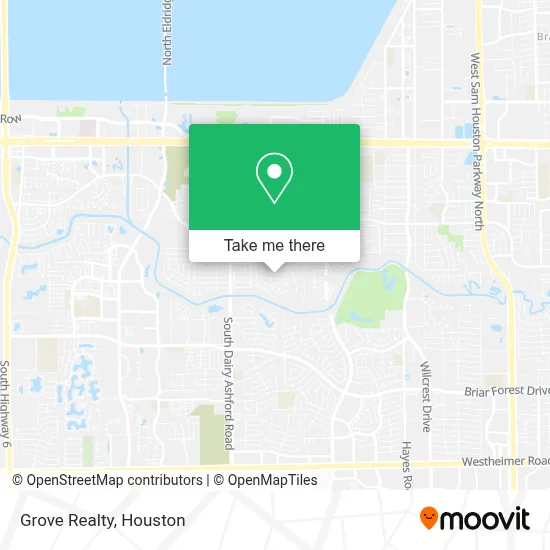 Grove Realty map