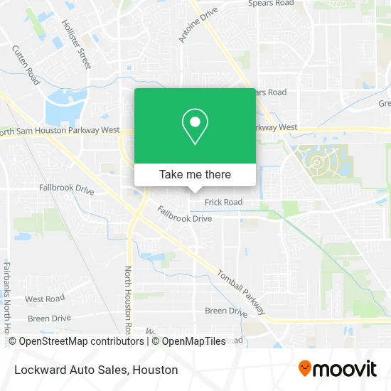 Lockward Auto Sales map