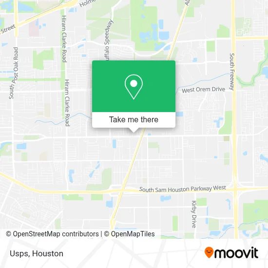 Usps map