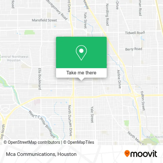 Mca Communications map