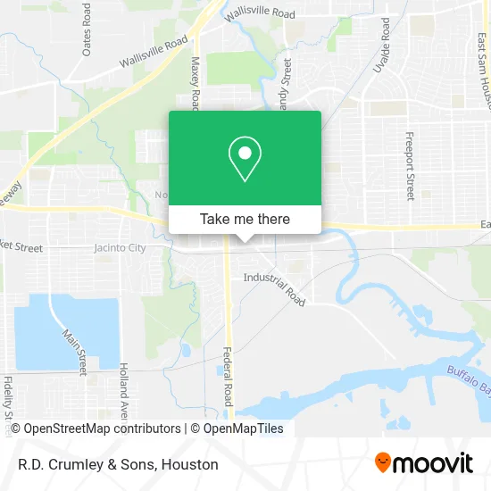 R.D. Crumley & Sons map