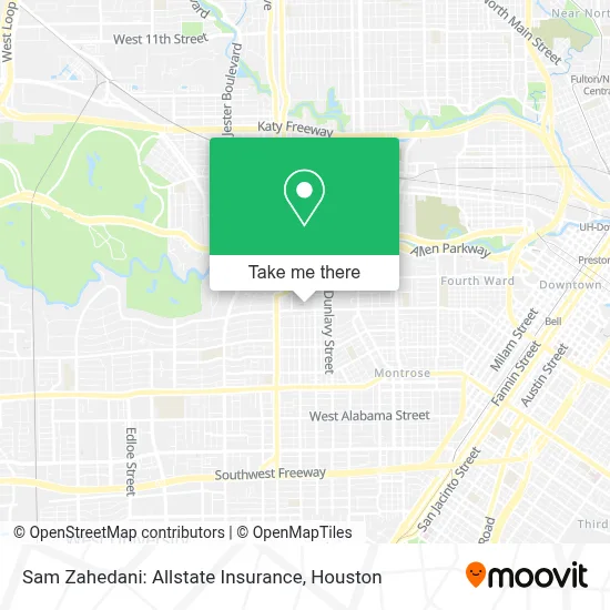 Sam Zahedani: Allstate Insurance map