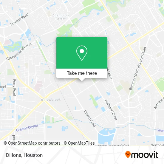 Dillons map