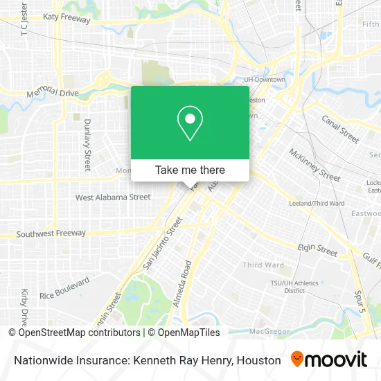 Nationwide Insurance: Kenneth Ray Henry map