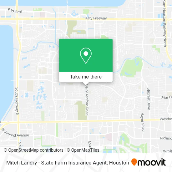 Mitch Landry - State Farm Insurance Agent map
