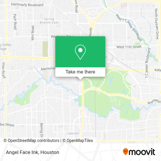 Angel Face Ink map