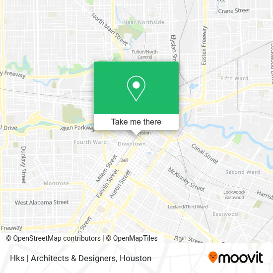 Hks | Architects & Designers map