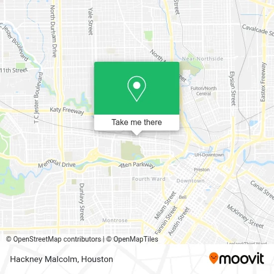 Hackney Malcolm map