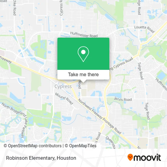 Robinson Elementary map