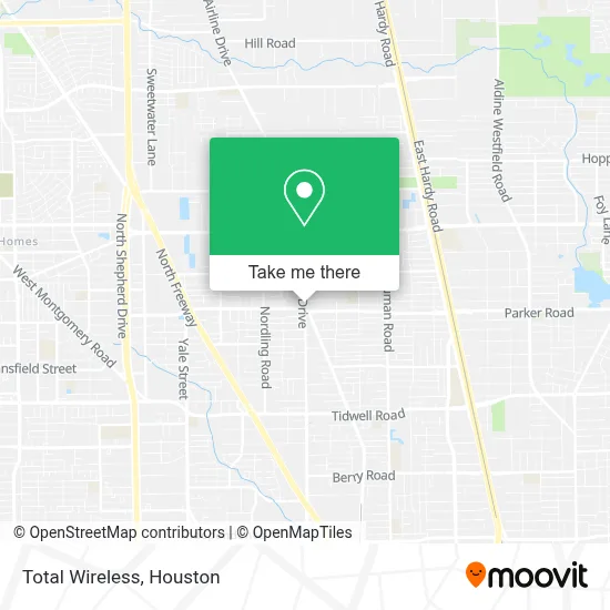 Total Wireless map