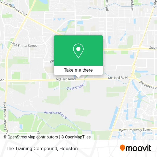 The Training Compound map