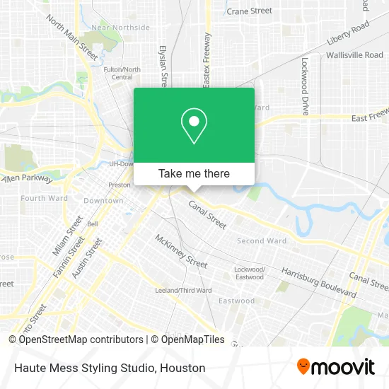 Haute Mess Styling Studio map