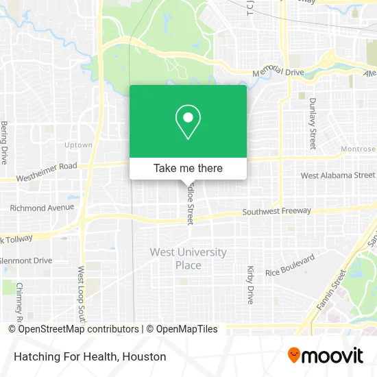 Hatching For Health map