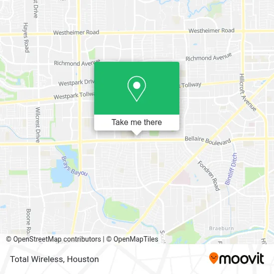 Total Wireless map