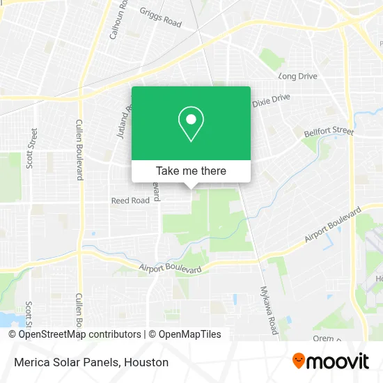 Merica Solar Panels map