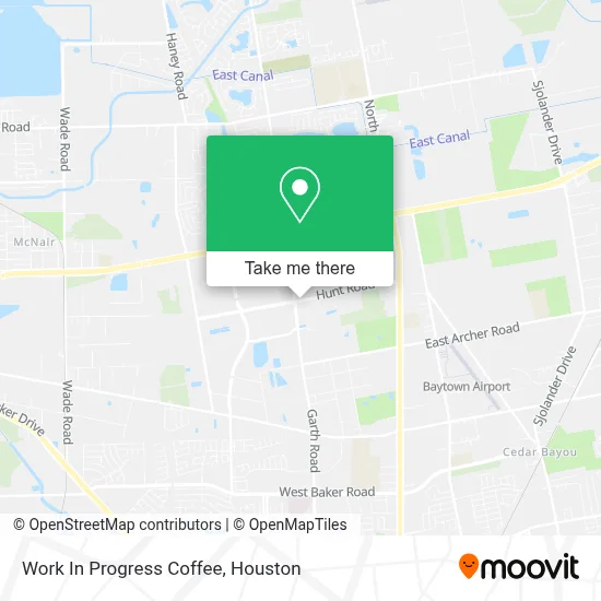 Work In Progress Coffee map