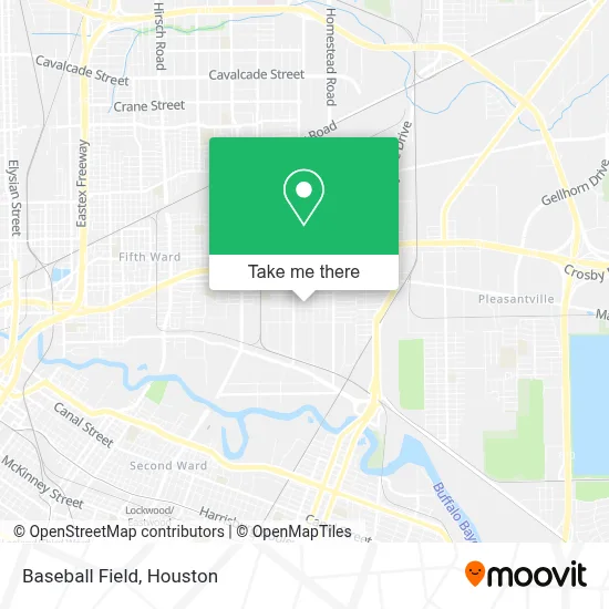 Baseball Field map