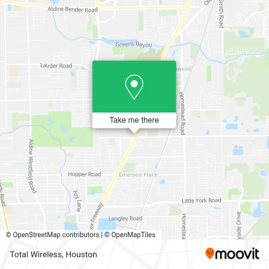 Total Wireless map