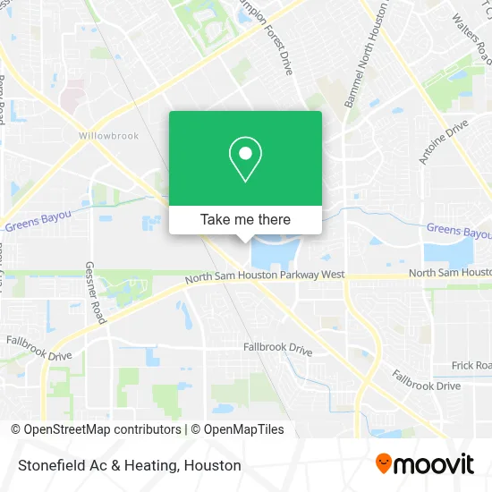 Stonefield Ac & Heating map