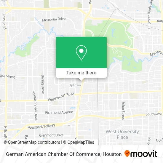 German American Chamber Of Commerce map