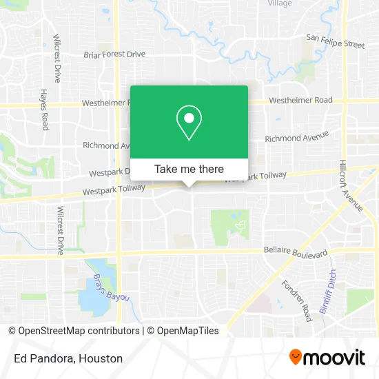 Ed Pandora map