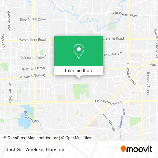 Just Get Wireless map