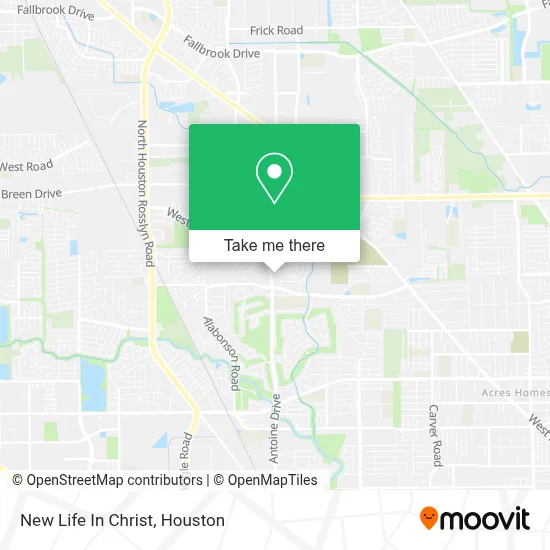 New Life In Christ map
