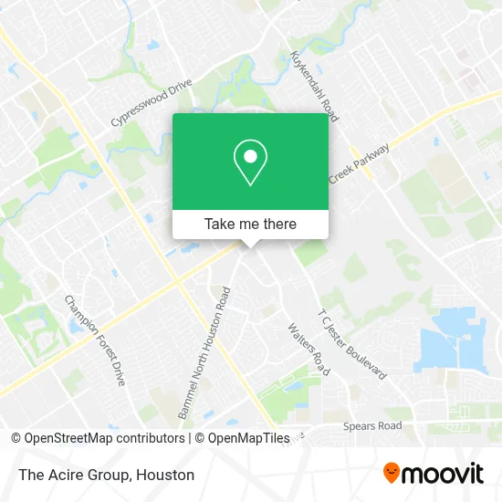 The Acire Group map