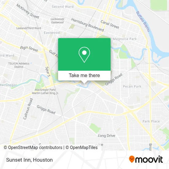 Sunset Inn map
