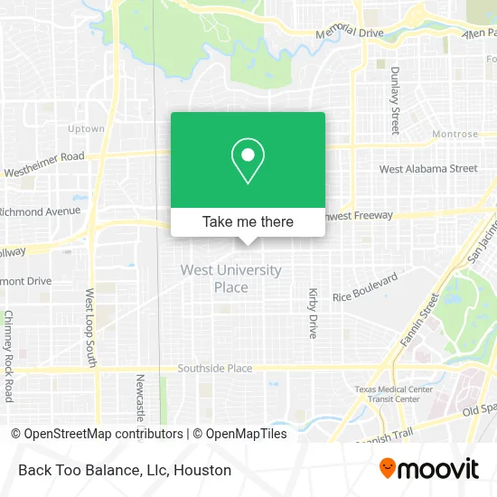 Back Too Balance, Llc map