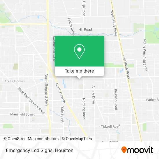 Emergency Led Signs map