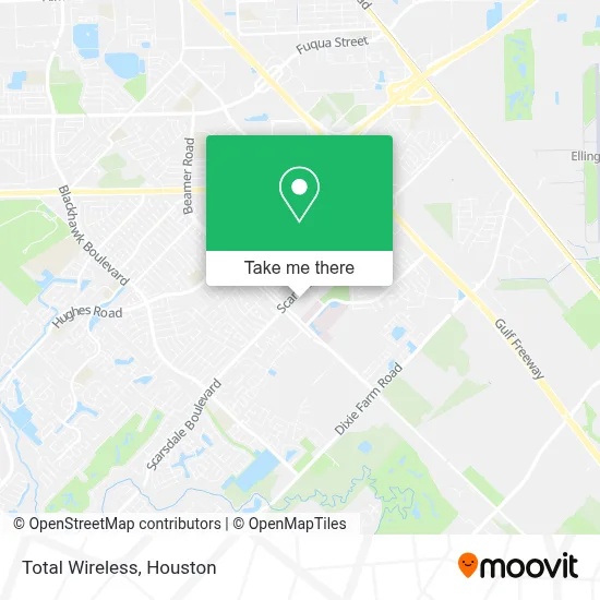 Total Wireless map