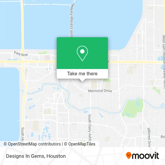 Designs In Gems map