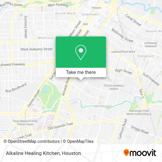 Alkaline Healing Kitchen map