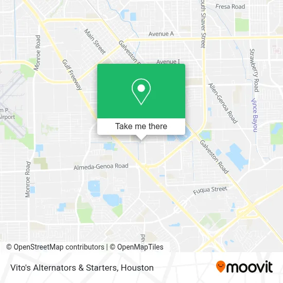 Vito's Alternators & Starters map