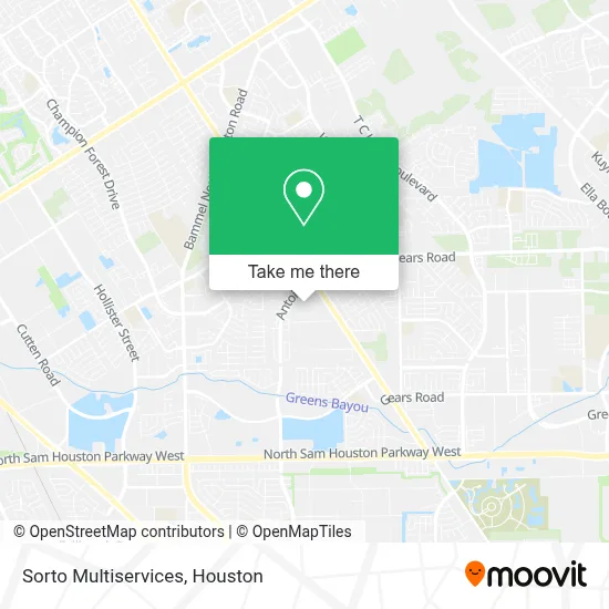 Sorto Multiservices map