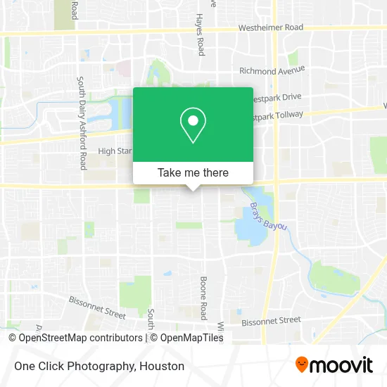 One Click Photography map