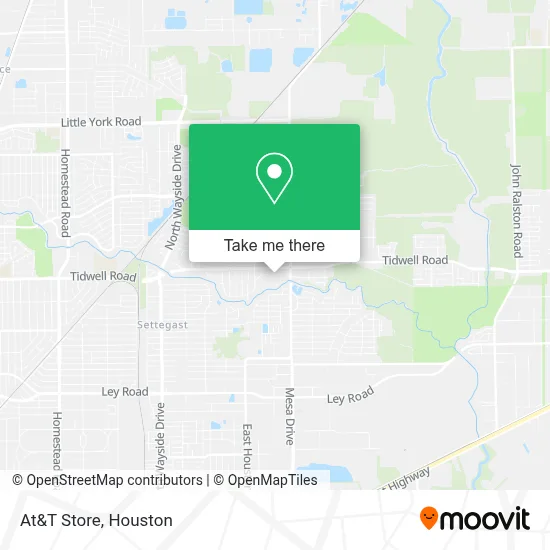 At&T Store map