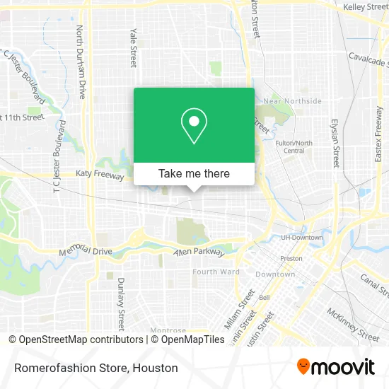 Romerofashion Store map