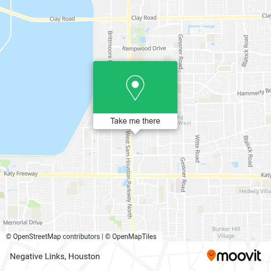 Negative Links map