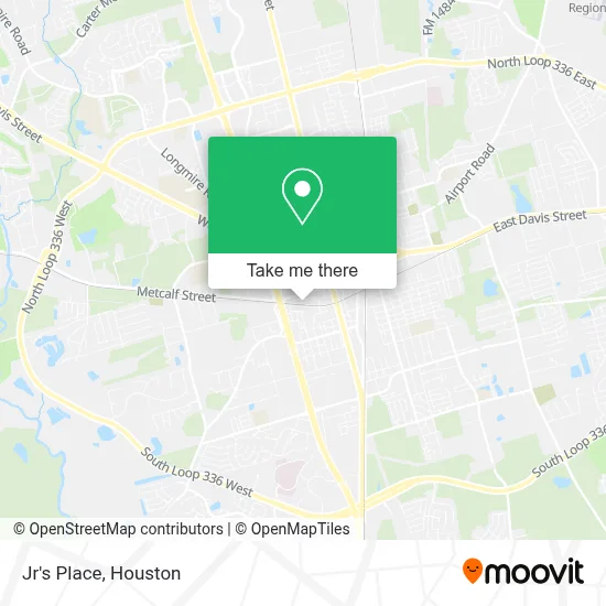 Jr's Place map